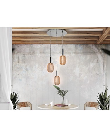 Suspension Micron SCHULLER VALENCIA chrome or