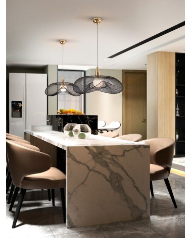 Pendelleuchte Forma SCHULLER VALENCIA Gold Schwarz