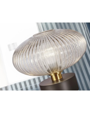 Lampe Norma SCHULLER VALENCIA noir laiton