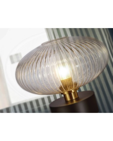 Lampada Norma SCHULLER VALENCIA nero ottone
