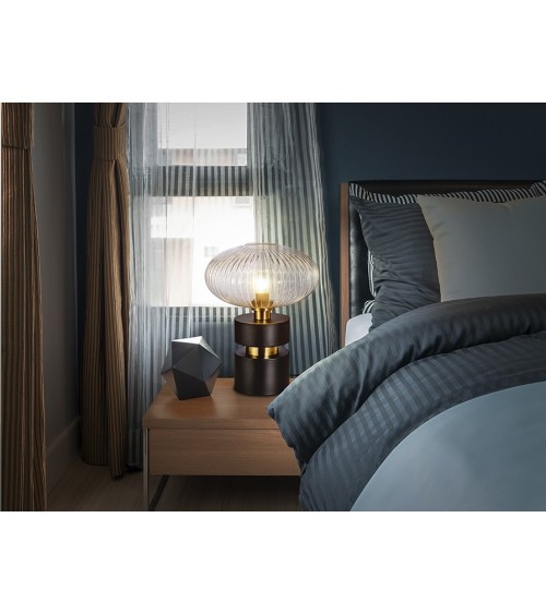Lampada Norma SCHULLER VALENCIA nero ottone