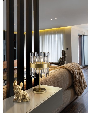Grace SCHULLER VALENCIA gold 6-light table lamp