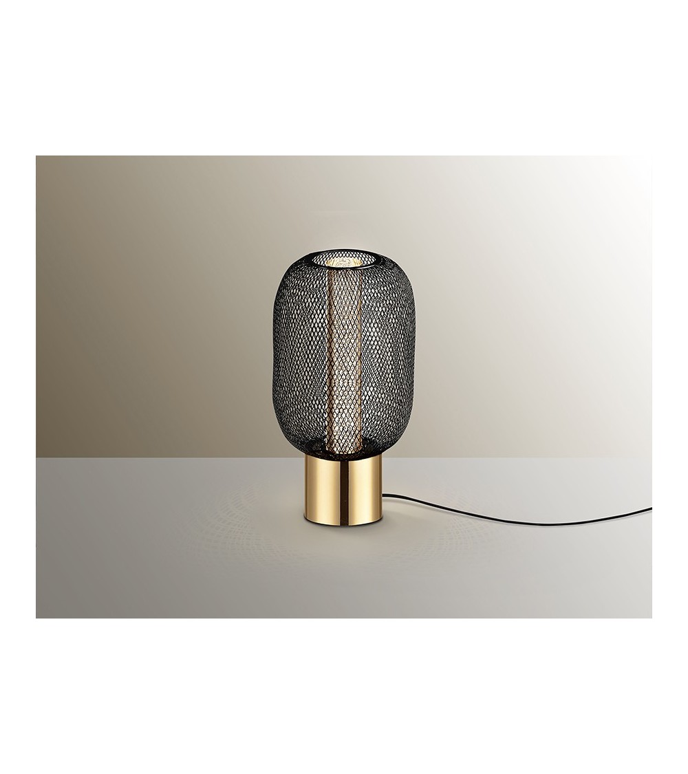Micron SCHULLER VALENCIA gold black table lamp