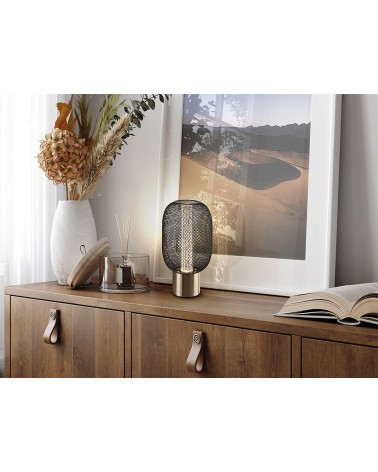 Micron SCHULLER VALENCIA gold black table lamp