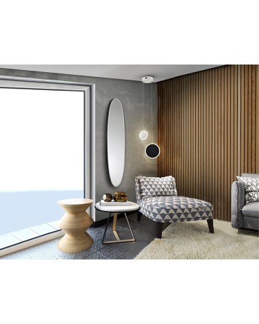 Aries SCHULLER VALENCIA oval black mirror