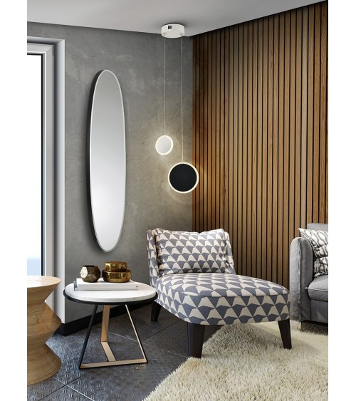 Aries SCHULLER VALENCIA oval black mirror