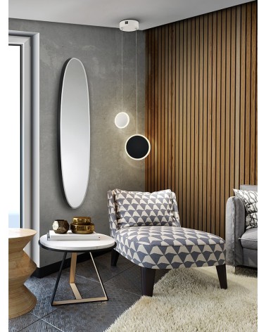 Aries SCHULLER VALENCIA oval black mirror