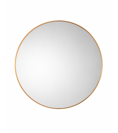 Orio SCHULLER VALENCIA round gold mirror