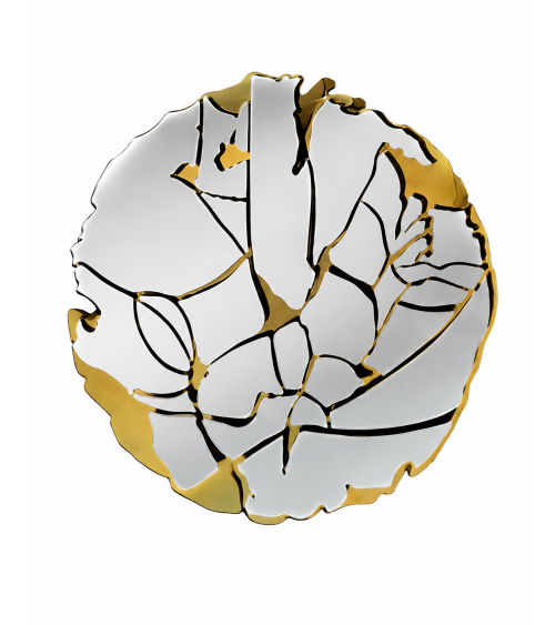 Fiorella SCHULLER VALENCIA gold chrome sculpture