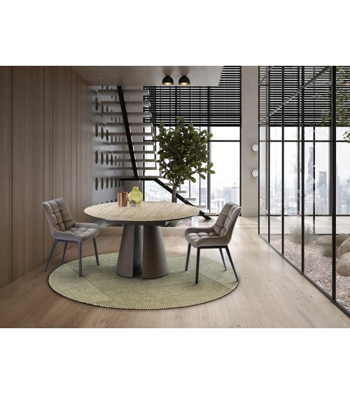 Mesa Samara SCHULLER VALENCIA travertino