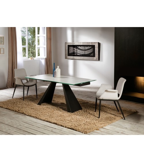 Alai SCHULLER VALENCIA white extendable table