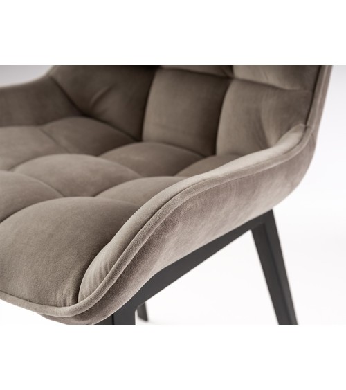 Chaise Devany SCHULLER VALENCIA pierre noir