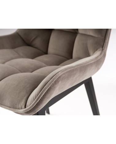 Chaise Devany SCHULLER VALENCIA pierre noir