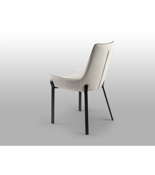 Silla Diane SCHULLER VALENCIA blanco negro