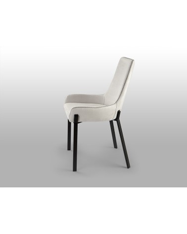 Sedia Diane SCHULLER VALENCIA bianca nera