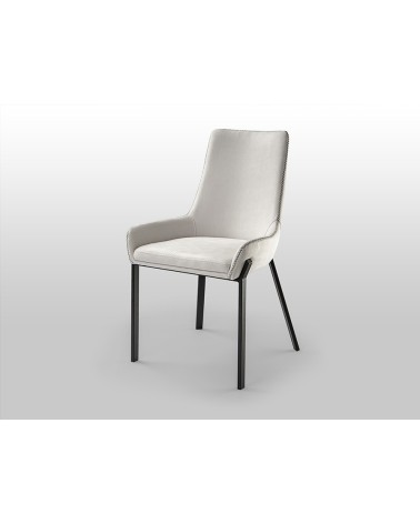 Silla Diane SCHULLER VALENCIA blanco negro