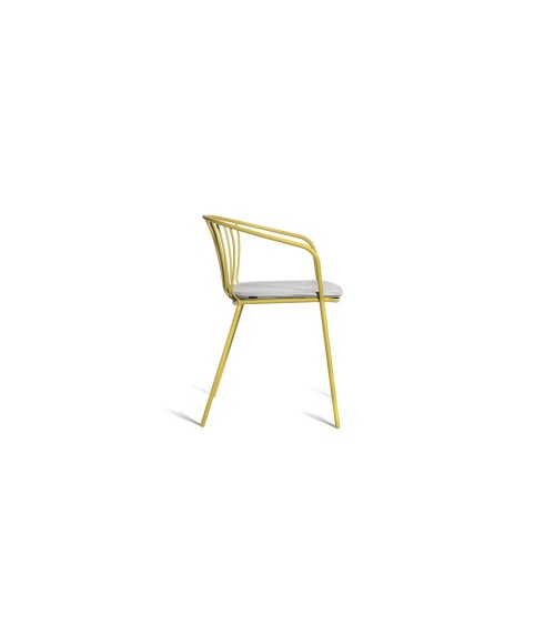 Amitha Stuhl GABER Outdoor Stahl | BHOME