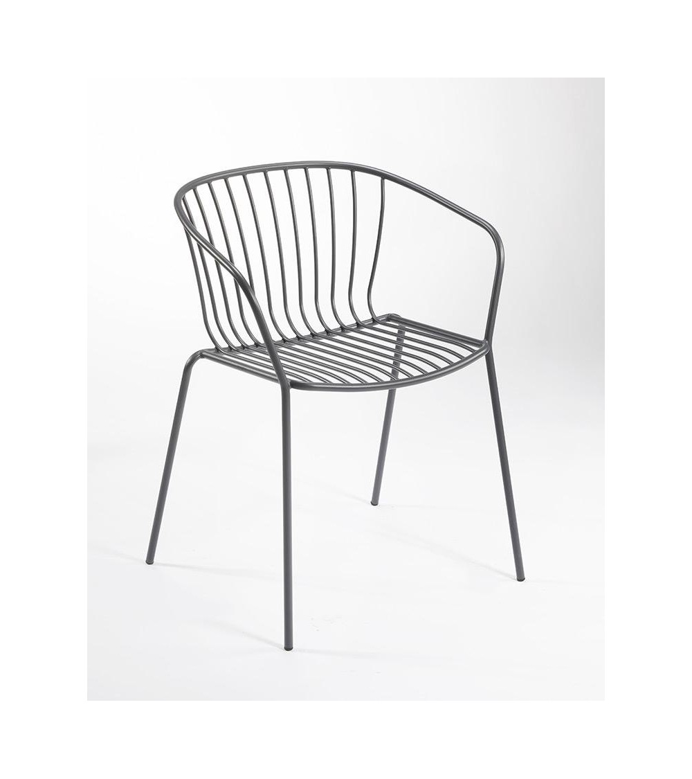 Chaise Amitha GABER acier outdoor | BHOME