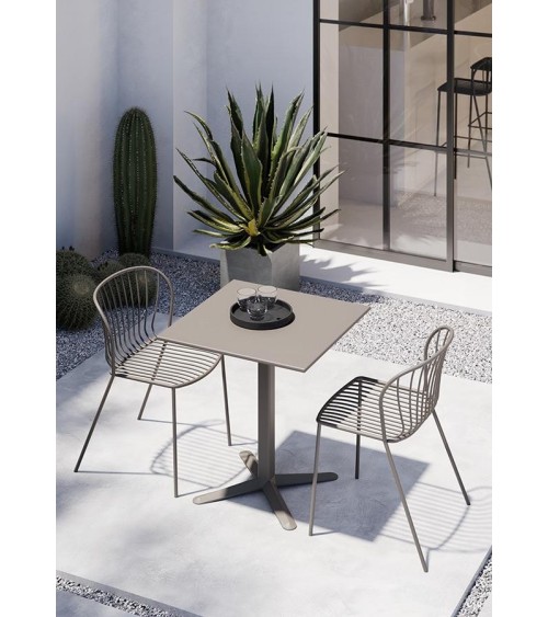 Amitha Stuhl GABER Outdoor Stahl | BHOME