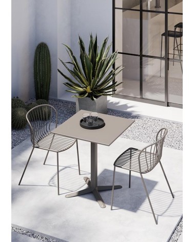 Chaise Amitha GABER acier outdoor | BHOME