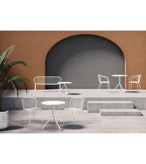 Chaise Amitha GABER acier outdoor | BHOME
