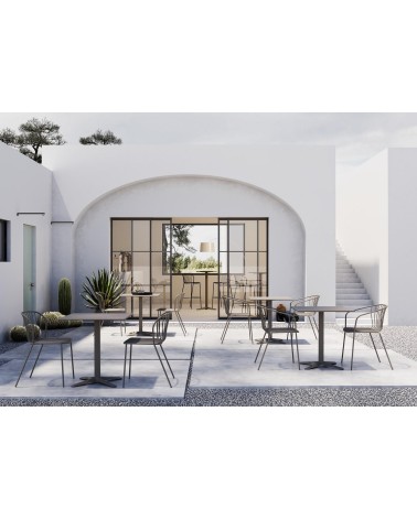 Amitha Stuhl GABER Outdoor Stahl | BHOME