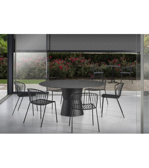 Amitha Stuhl GABER Outdoor Stahl | BHOME