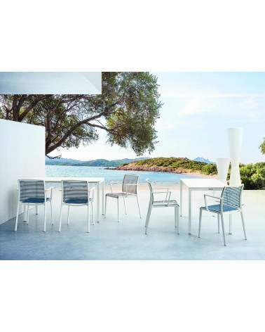Sedia Avenica GABER con braccioli outdoor | BHOME