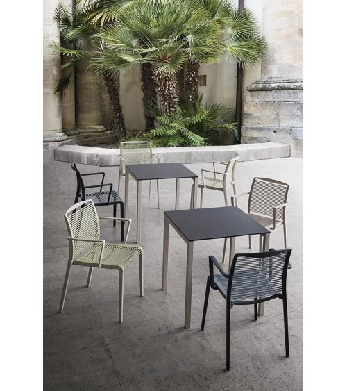 Sedia Avenica GABER con braccioli outdoor | BHOME
