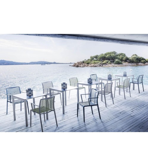 Chaise Avenica GABER avec accoudoirs outdoor | BHOME