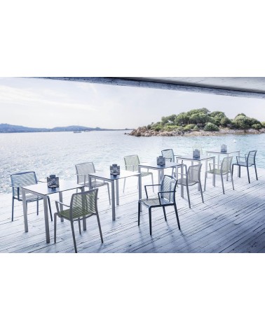 Sedia Avenica GABER con braccioli outdoor | BHOME