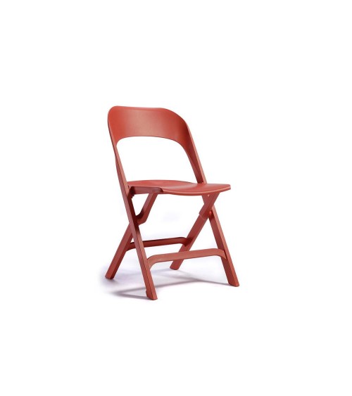 Chaise pliante Flap GABER en technopolymère