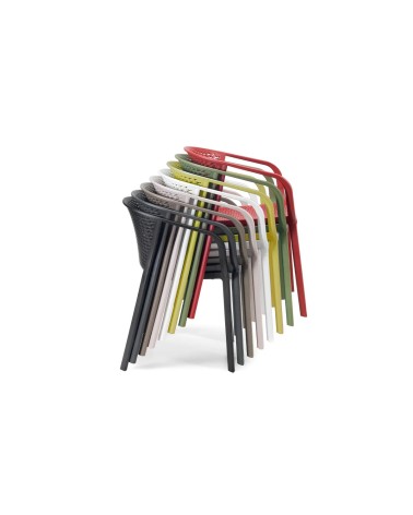 Gianet chair GABER stackable outdoor design | BHOME
