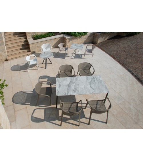 Sedia Gianet GABER impilabile design outdoor | BHOME