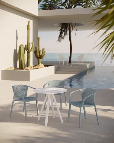 Sedia Gianet GABER impilabile design outdoor | BHOME