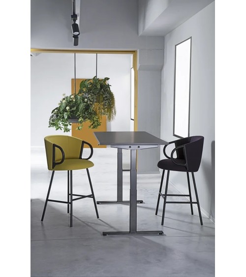 Taburete Cucaracha Slim GABER con reposabrazos | BHOME