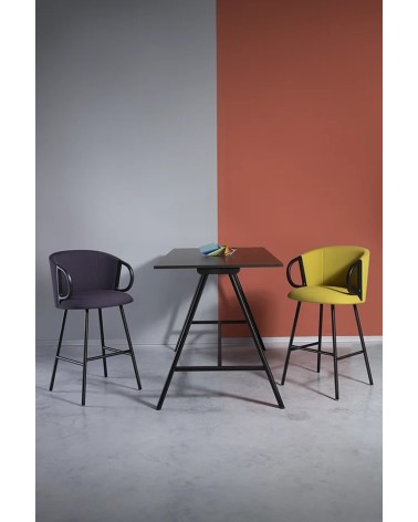 Tabouret Cucaracha Slim GABER avec accoudoirs | BHOME