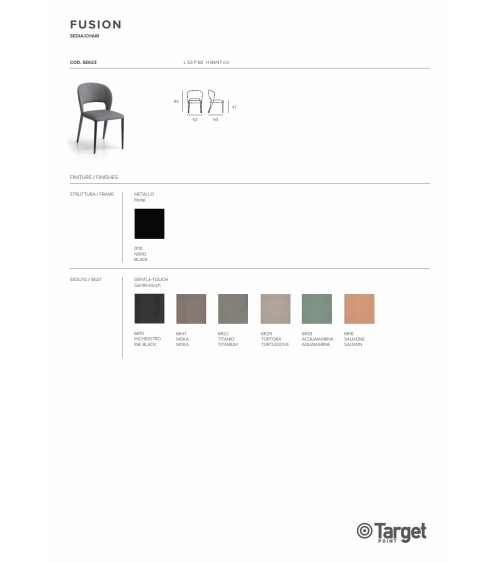 Sedia Fusion – Target Point | Bhome by Arredi Barbàra