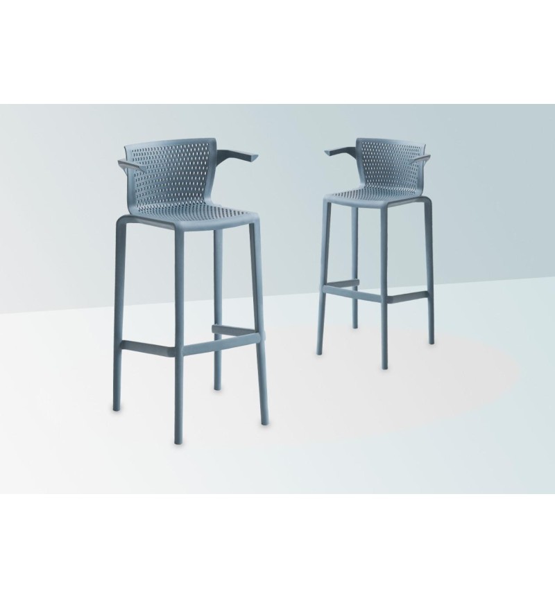 Taburete Spyker GABER apilable outdoor | BHOME