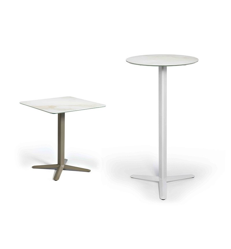 Mesa Arket GABER acero diseño outdoor | BHOME