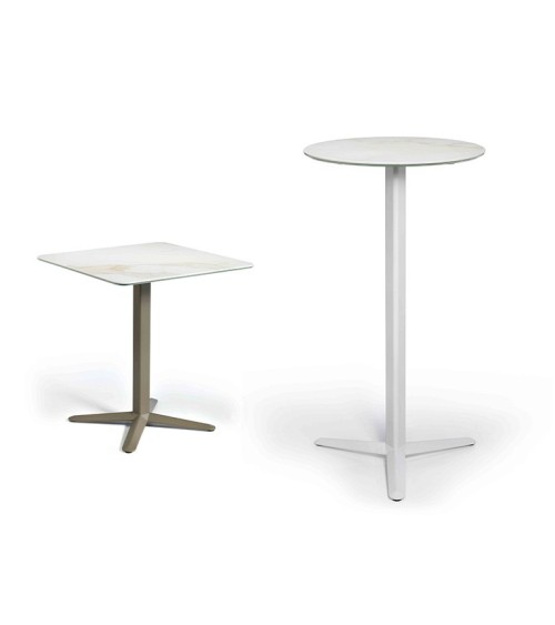 Mesa Arket GABER acero diseño outdoor | BHOME