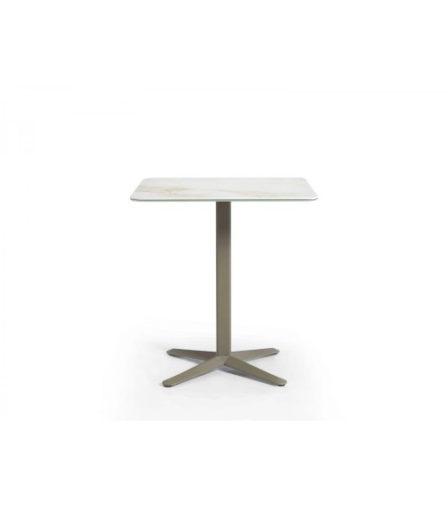 Tavolo Arket GABER design acciaio outdoor | BHOME