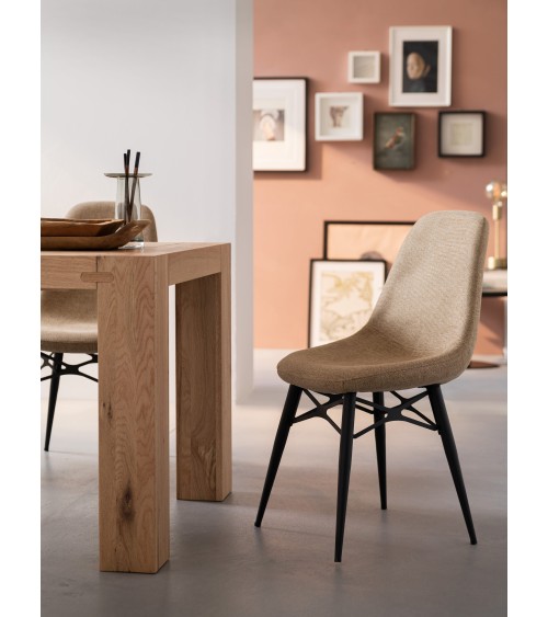 Plano solid elm table RIVANOVA | BHOME