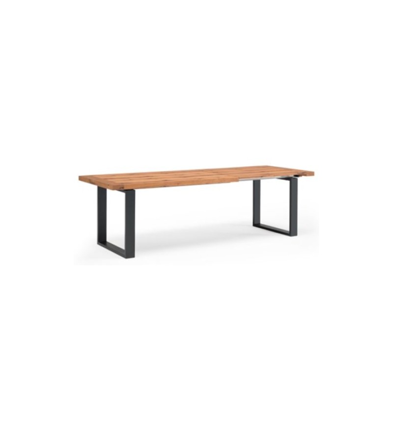 Table Quadra RIVANOVA in wood and steel | BHOME