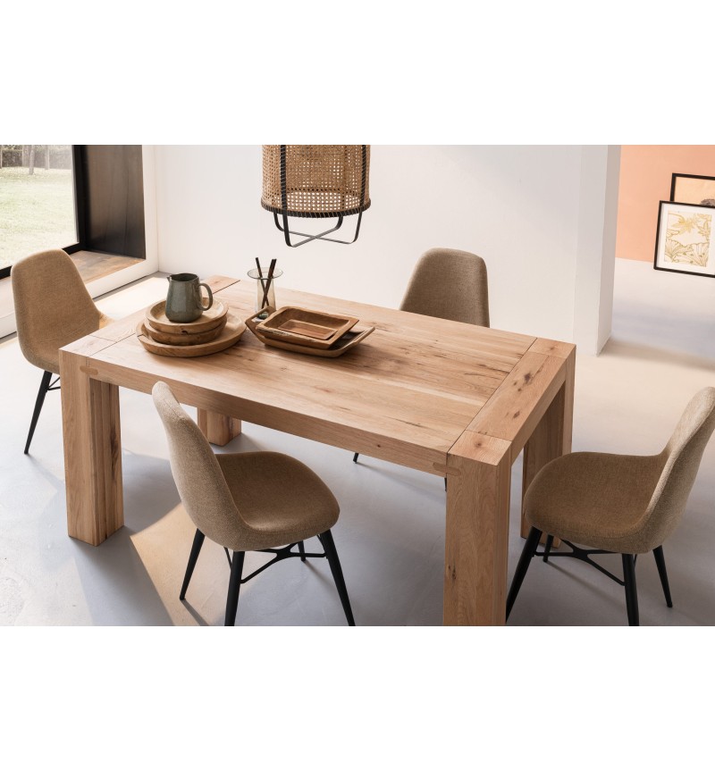 Silla Kira RIVANOVA de hierro y tejido | BHOME