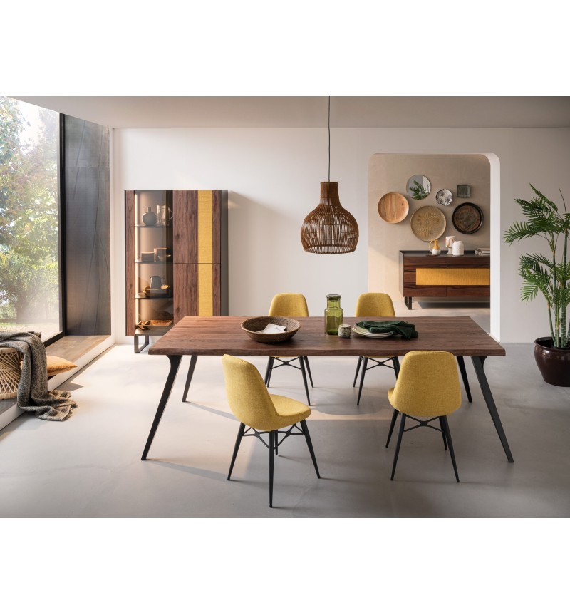 Kira Chair RIVANOVA in Iron and Fabric | BHOME