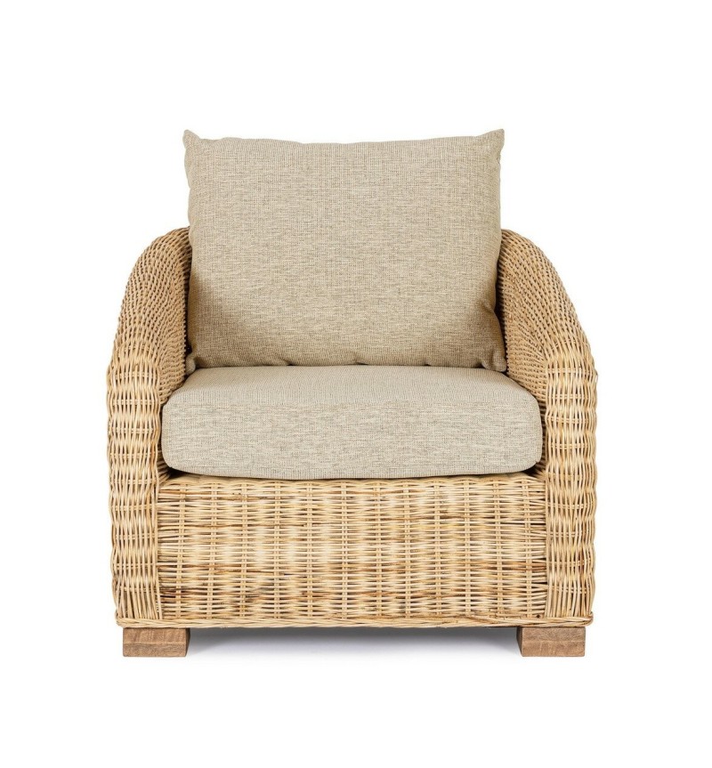 Poltrona CADICE BIZZOTTO in rattan | BHOME