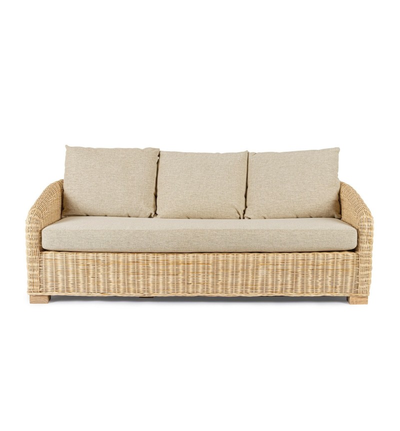 Canapé 2 places CADICE BIZZOTTO en rotin | BHOME