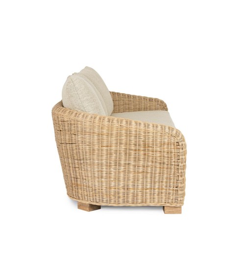 CADICE 2-Seater Sofa BIZZOTTO in Rattan | BHOME