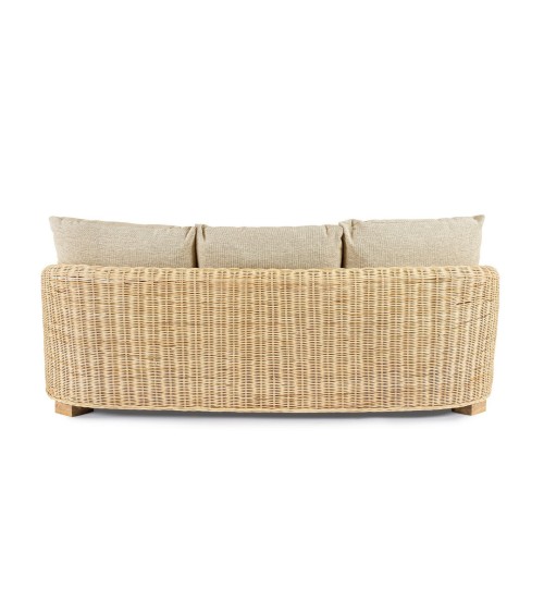 CADICE 2-Seater Sofa BIZZOTTO in Rattan | BHOME